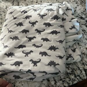 Copper Pearl 2 Sides Dino  Blanket